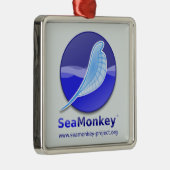SeaMonkey-project - Verticale Logo Metalen Ornament (Rechts)