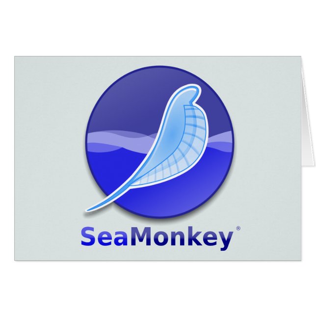 SeaMonkey Text Logo (Voorkant Horizontaal)