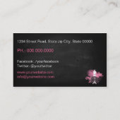 Seamstress business card visitekaartje (Achterkant)