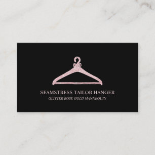 Seamstress Tailor Hanger Visitekaartje