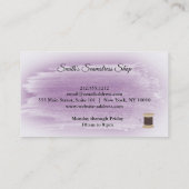 Seamstress Visitekaartje (Achterkant)