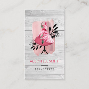 Seamstress-Visitekaartje met eigen naad-dressmaker Visitekaartje