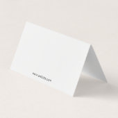 Seamstress | Wardrobe Designer Visitekaartjes (Achterkant)