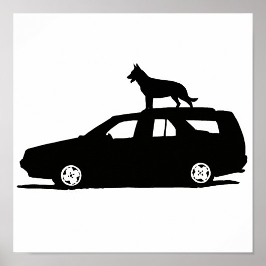 Seamus de Dog.png Poster (Voorkant)