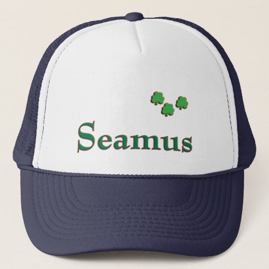 Seamus Irish Name Trucker Pet (Voorkant)