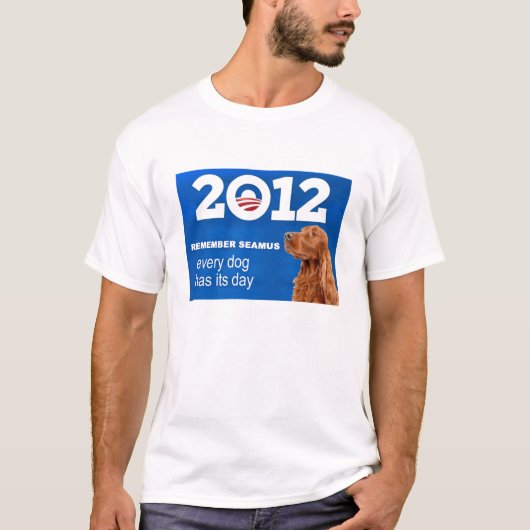 Seamus Romney Obama shirt (Voorkant)