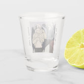 Sean en Shannon Shot Glass Shot Glas (Achterkant)