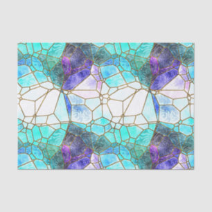 Sean Stones Glas in lood Effect Decoupage Tissuepapier