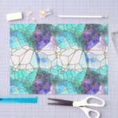 Sean Stones Glas in lood Effect Decoupage Tissuepapier (Craft)