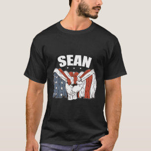 Sean Verjaardag Patriottische voornaam gepersonali T-shirt