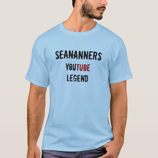 seananners is een legende t-shirt (Voorkant)