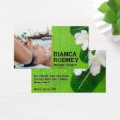 Séance de massothérapie | Feuilles de fleurs (Bureau)