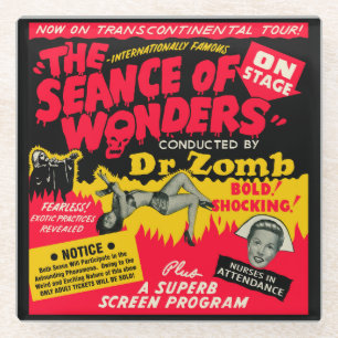  Seance of Wonders Spook Show Glazen Onderzetter