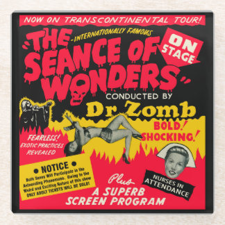  Seance of Wonders Spook Show Glazen Onderzetter