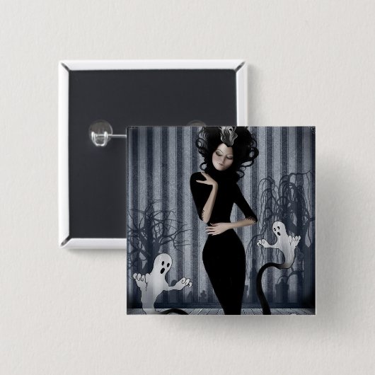 Seance Queen Button (Voorkant /achterkant)