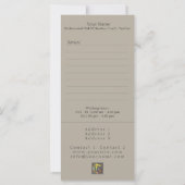 Séances TAROT, Lectures - Carte de voeux, Circulai (Dos)