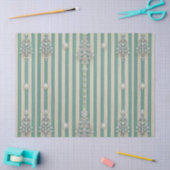 Seaoam Striped Crystal Trees Tissuepapier (Craft)