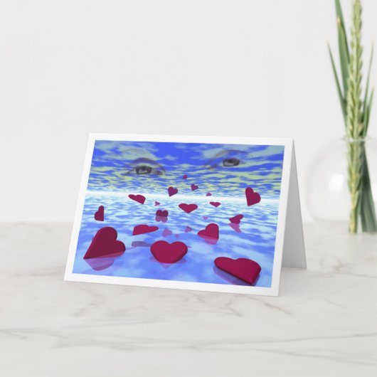 SeaofHearts Feestdagen Kaart (Voorkant)