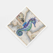 Seapaard Map Gibraltar Servetten (Hoek)