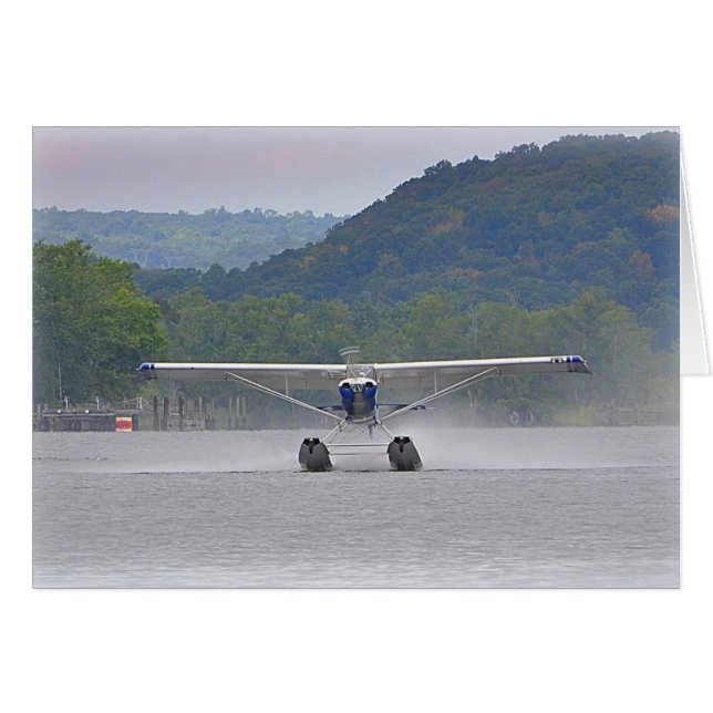 Seaplane Notecard (Voorkant Horizontaal)