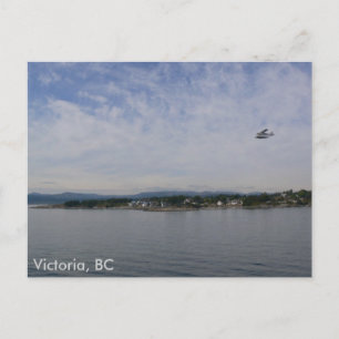 Seaplane over Victoria, BC Briefkaart
