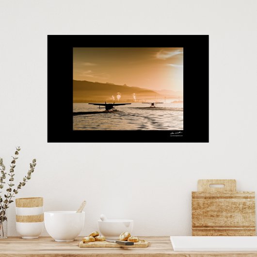 Seaplanes Poster (Keuken)