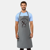 Sear-iously Geweldige Vader BBQ Schort (Gedragen)