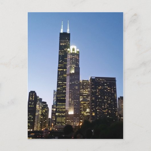 Sears Tower on Chicago Architecture River Cruise Briefkaart (Voorkant)