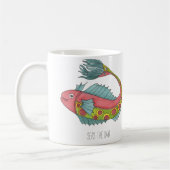 Seas Day Fish Mug (Gauche)