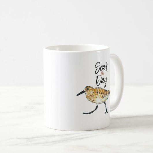 Seas Day Sandpiper Mug (Devant droit)