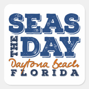 Seas the Day Daytona Beach Florida autocollant