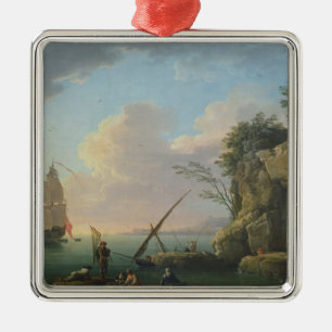 Seascape, 1748 metalen ornament