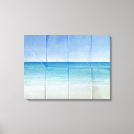 Seascape 1984 canvas afdruk (Voorkant)