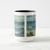 Seascape bij Saintes-Maries (F415)Van Gogh Fine Ar Mok (Midden)