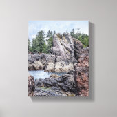 Seascape Crest Canvas Afdruk (Voorkant)