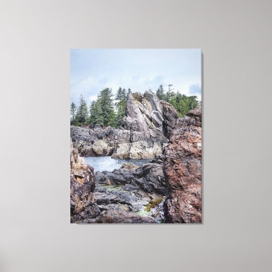 Seascape Crest Canvas Afdruk (Voorkant)