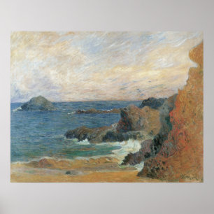 Seascape - Gauguin 1886 Poster