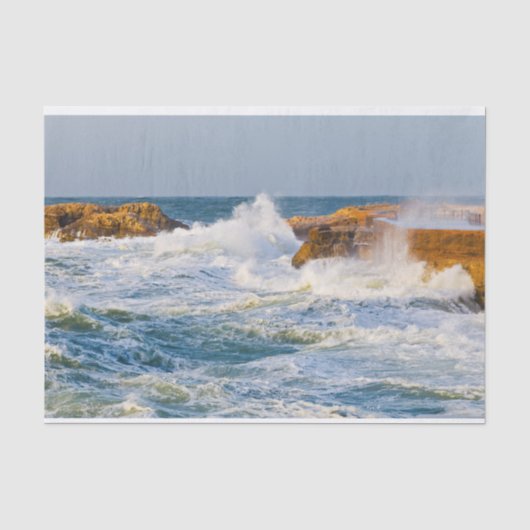 Seascape Tissuepapier (Voorkant)