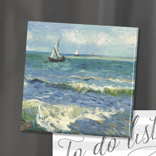 Seascape | Vincent Van Gogh Magneet