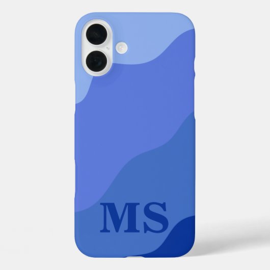 Seascape with Beach, Great Wave & Mount Sea Case (Achterkant)