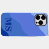 Seascape with Beach, Great Wave & Mount Sea Case (Achterkant (horizontaal))