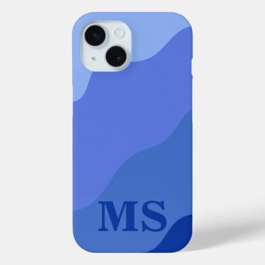 Seascape with Beach, Great Wave & Mount Sea Case (Achterkant)