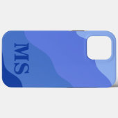 Seascape with Beach, Great Wave & Mount Sea Case (Achterkant (horizontaal))