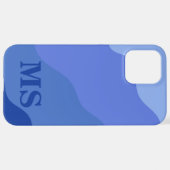 Seascape with Beach, Great Wave & Mount Sea Case iPhone Hoesje (Achterkant horizontaal)