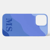 Seascape with Beach, Great Wave & Mount Sea Case iPhone Hoesje (Achterkant horizontaal)