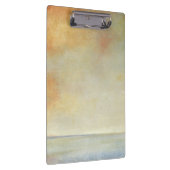 Seascape with Tranquil Orange Sunset Klembord (Rechts)