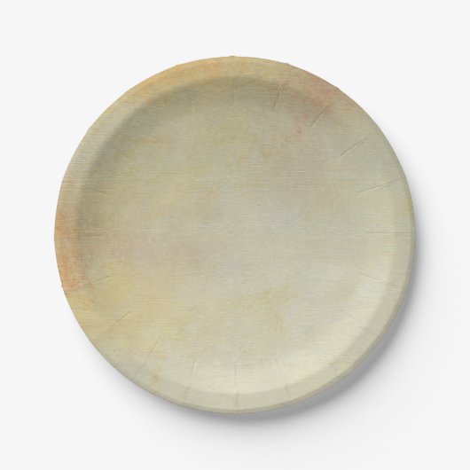 Seascape with Tranquil Orange Sunset Papieren Bordje (Voorkant)