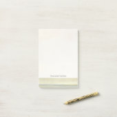 Seascape with Tranquil Orange Sunset Post-it® Notes (Op bureau)