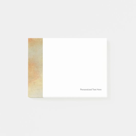 Seascape with Tranquil Orange Sunset Post-it® Notes (Voorkant)