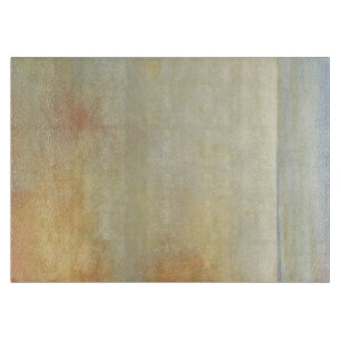 Seascape with Tranquil Orange Sunset Snijplank